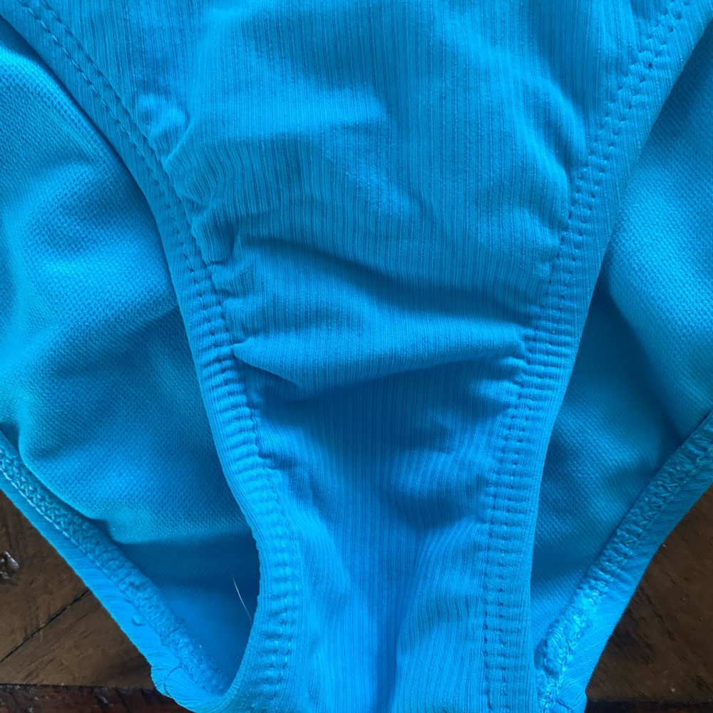 Xhilaration Turquoise Ribbed Bikini Set - Picture 5 of 6